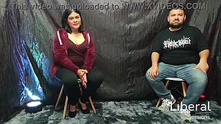 cornudo watches his juicy latina wife ride stranger's cock cowgirl right in front