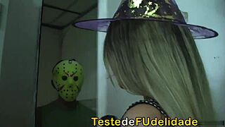 under her halloween costume the brazilian babe cheats on boyfriend