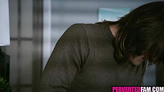 step aunt alexa payne catches him with underwear then takes rough doggystyle pounding
