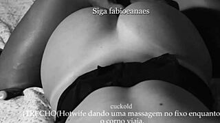 hotwife massages huge bull cock films for traveling cuck