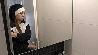 ever seen a shy nun teen like angelina brill creampied by huge bbc?