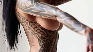 i love my skin tattoo with a juicy banana