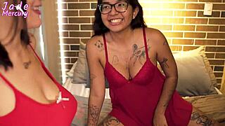 Our Pajama Party Turns into Threesome Fun with Mexican Friend?