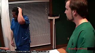 stupid intern lola lynn in latex nurse outfit humiliated with assfucking