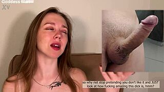 red light green light makes this bi russian jerk to goddess joi