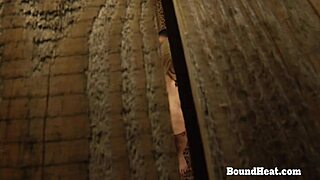 lesbian slave spies mistress fingering bound pussy to squirting orgasm