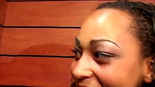 Black Mom Takes Huge Cock Deep in Every Hole!