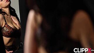 brunette bombshell 😈 gets banged hard by vince karter with chloe surreal