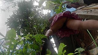 big ass wife, notice your lazy brother-in-law filming my panties upskirt?