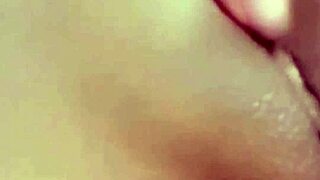Curvy Colombian Ex-Girlfriend in Miniskirt Gives Sloppy Foot Fetish Blowjob