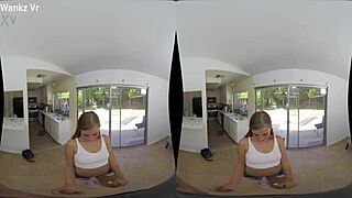 carolina sweets horny babysitter bonus vr wank