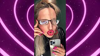 no cumming until eyeliner's flawless... try again! 💄😈