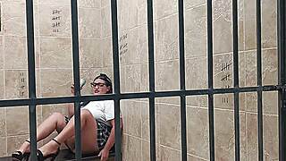 Teen Student Braces BBW Begs for Cock in Tight Pussy Jail Fuck Fest