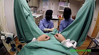 Cum Clinic Extraction: Doctor Tampa Milked by Nonbinary Nurse Doctors in Hospital Roleplay