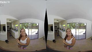 carolina sweets horny babysitter bonus vr wank