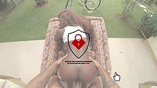 jeni pretinha just rode that dick hard after her bike ride now shes all stressed out riding missionary pov outdoors