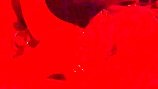 blindfolded sub chokes on cock then gulps every drop asmr style