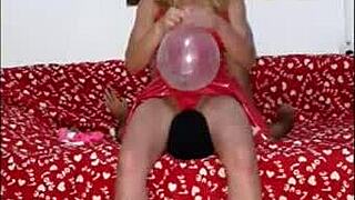 katya in latex miniskirt facesits her slave then tramples with sharp stiletto heels on sofa