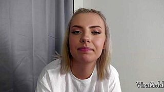 cute chubby 18yo august first anal bent over with deep cum in mouth