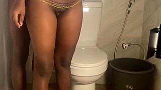 Homemade teen bathroom fun on sheer see-through with over 110 videos!