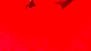 blindfolded sub chokes on cock then gulps every drop asmr style
