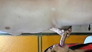 Mi Veci Drops to Her Knees for a Massive Sucking Session!
