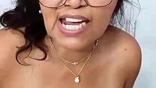 Angelita's Sexy Masturbation in Homemade Costume Play