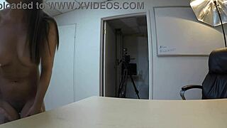 veronica valentine's wild pov casting interview turns into hard teen sex for cash!!