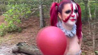 我看到稻草人万圣节户外屁眼被爆！