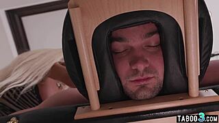 i love massaging and fucking my client’s big dick as blonde tranny brittney kade