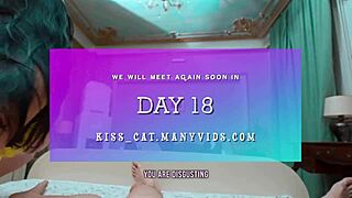 后妈情人节和儿子同床，双重内射