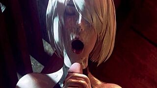 Check out this wild compilation of Yorha 2B in steamy 3D cartoon action anytime!