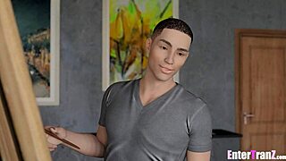 i'm so nervous, just fucked a sexy futa girl as an art student.