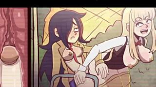 watamote hentai compilation with raw futanari anime action