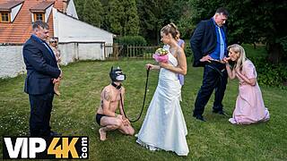 vip4k captures a lovely outdoor scene with a kinky czech masked beauty.