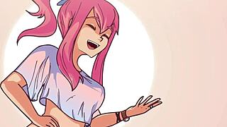 毛茸茸兔子在狂野1080p 60fps Hentai群交！