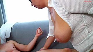 How did my new husband’s stepson get so excited? I let him take me hard!