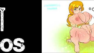 哟，这个Minecraft妹子在狂野Hentai中被骚扰