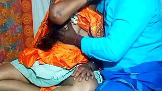 Beautiful Indian Village Couple Gets Intimate in Country Ranch Romance