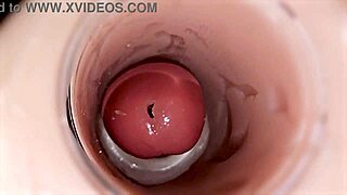 看镜头捕捉巨大射精在她紧逼里