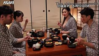 Kanaya Uno Impregnates Mother-In-Law On Family Trip