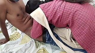 印度乡村女孩操男友