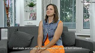 处女胖妹Sandra Bulkas试镜巨奶自慰硬破处
