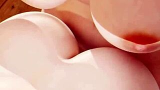 Busty Babe Begs Futa Monster Cock to Pound Her Harder!